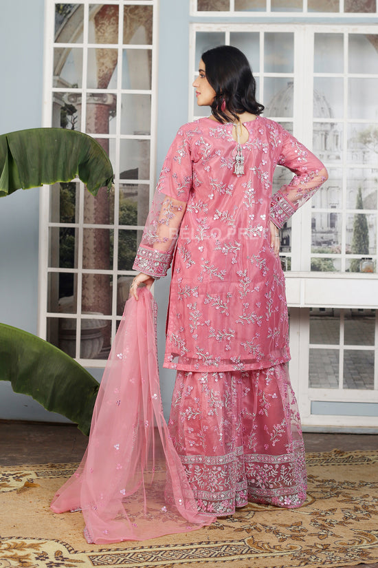 Sherara Set  Work A Perfect Blend of Tradition and Glamour"